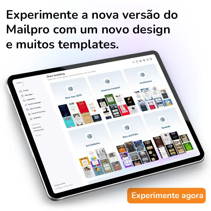Experimente o Mailpro