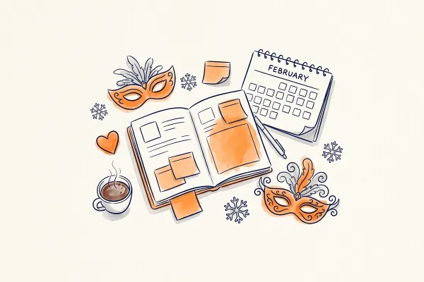 Ideias de newsletter para fevereiro: 25 temas e assuntos
