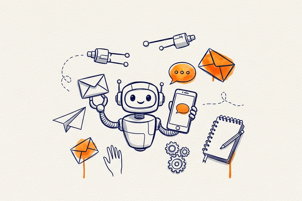 Como enviar e-mails e SMS com um agente de IA (guia da API Mailpro™)