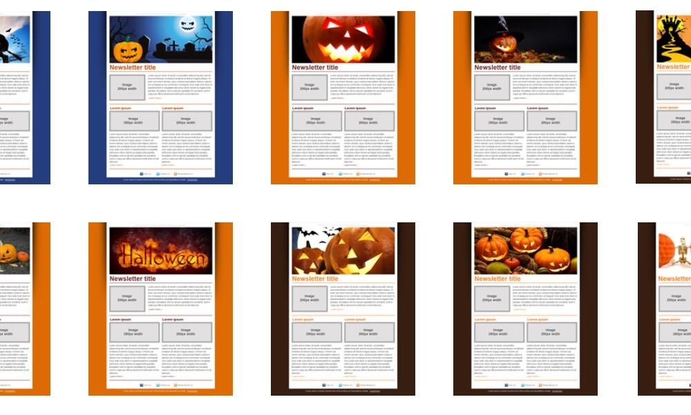 Dicas incríveis para seu newsletter de Halloween