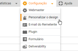 Personalizar sua experiência Mailpro