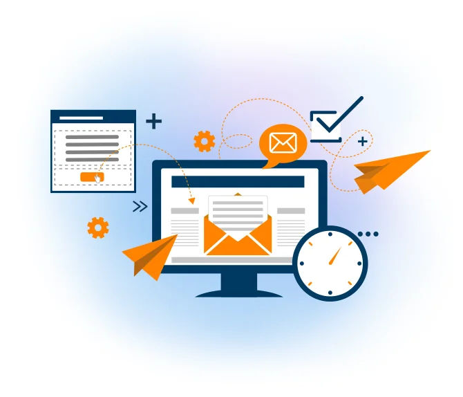 Formulário integrado numa campanha de email