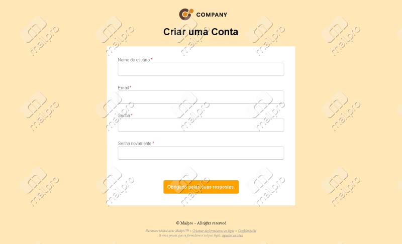 Criar Conta Fácil