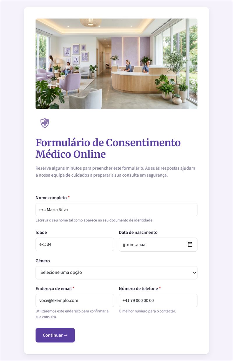 Consentimento Médico Online