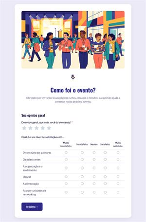Como foi o evento?