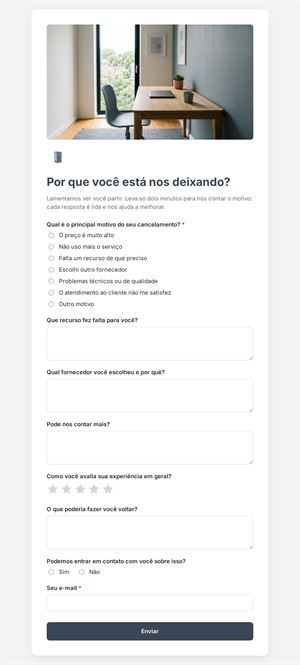 Por que você está nos deixando?