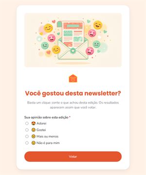 Você gostou desta newsletter?