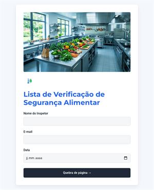 Checklist de Segurança Alimentar