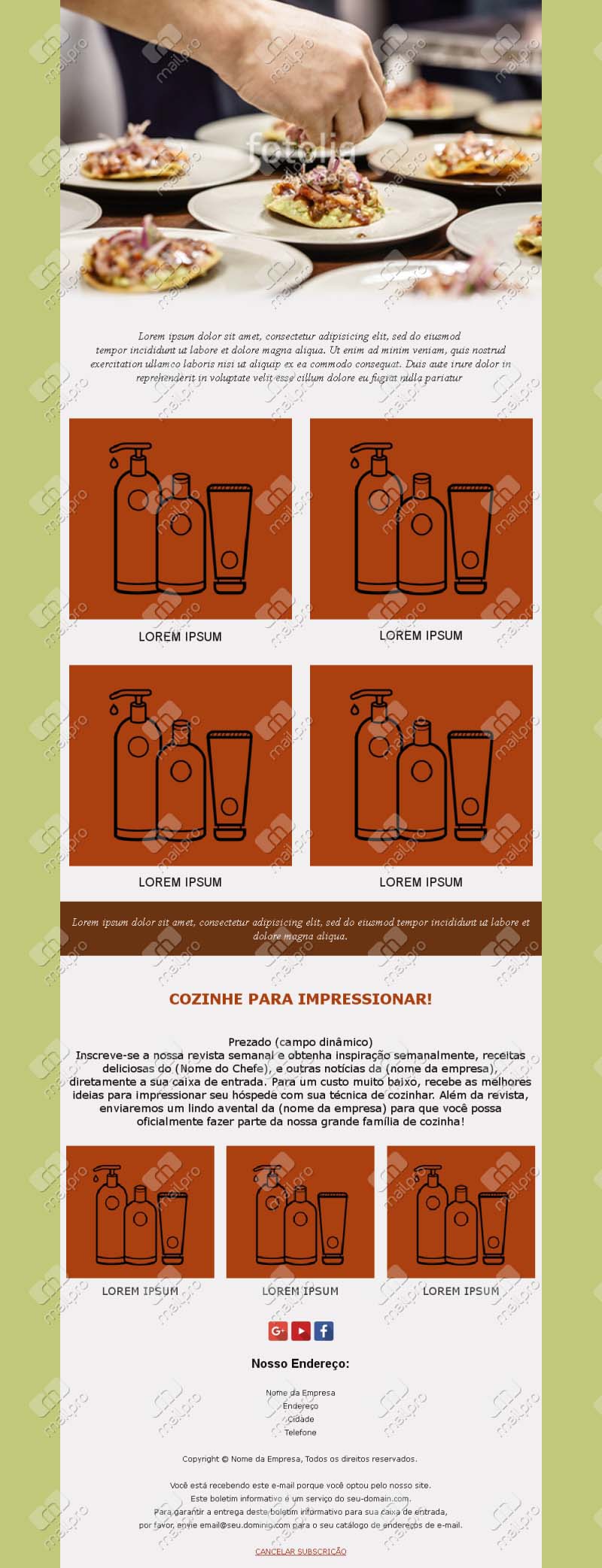 Delicious Cooking Recipe Templates