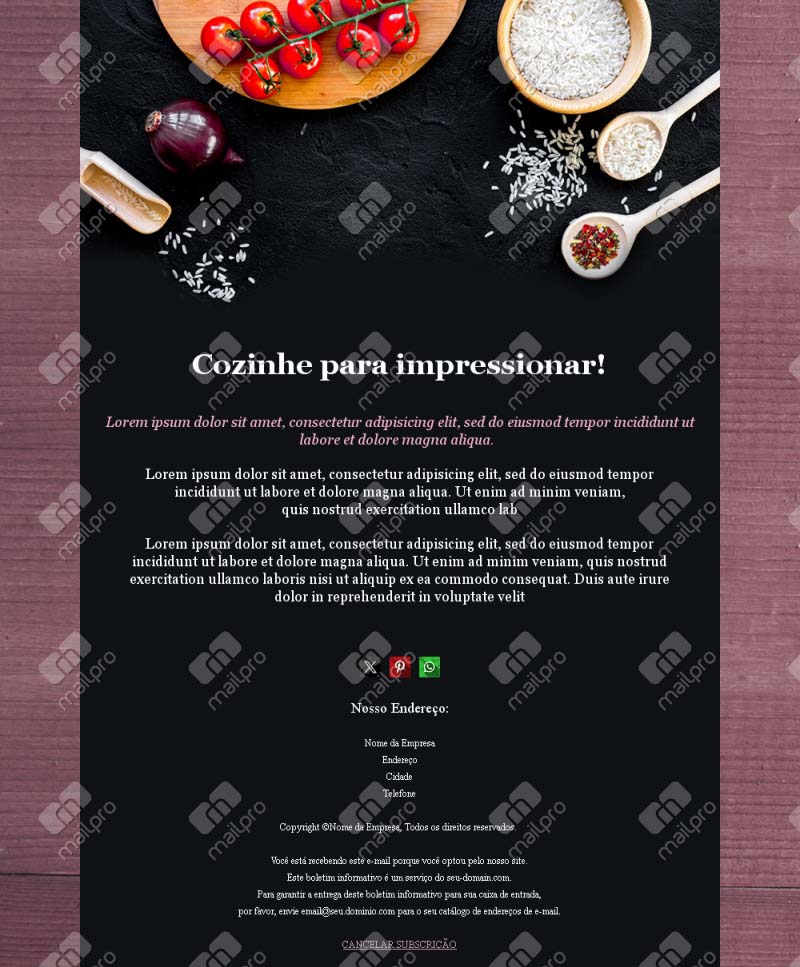 Delicious Cooking Recipe Templates