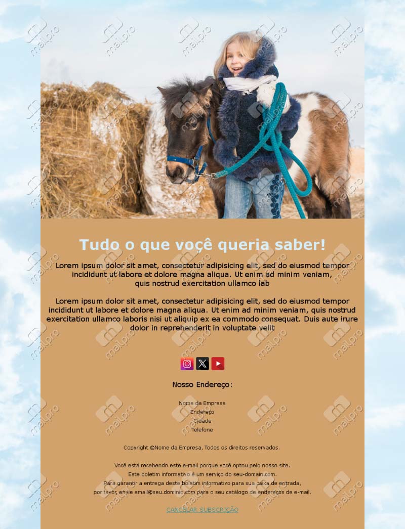 Modelos de Equitação