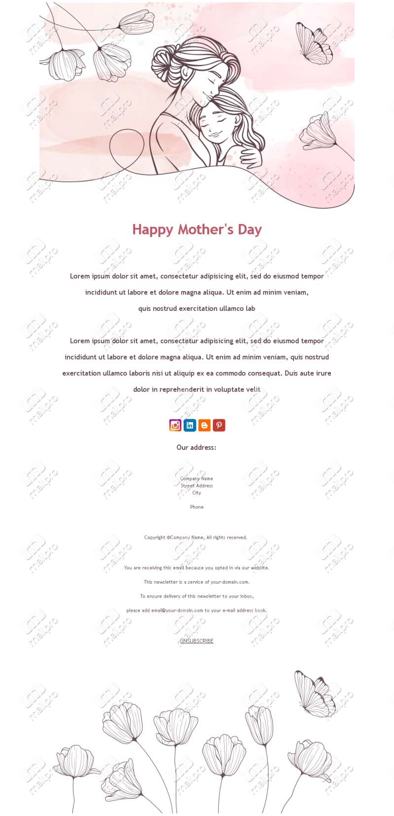 Emails Encantadores para o Dia das Mães