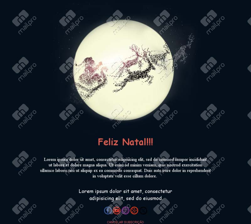 Natal Brilhante e Festivo