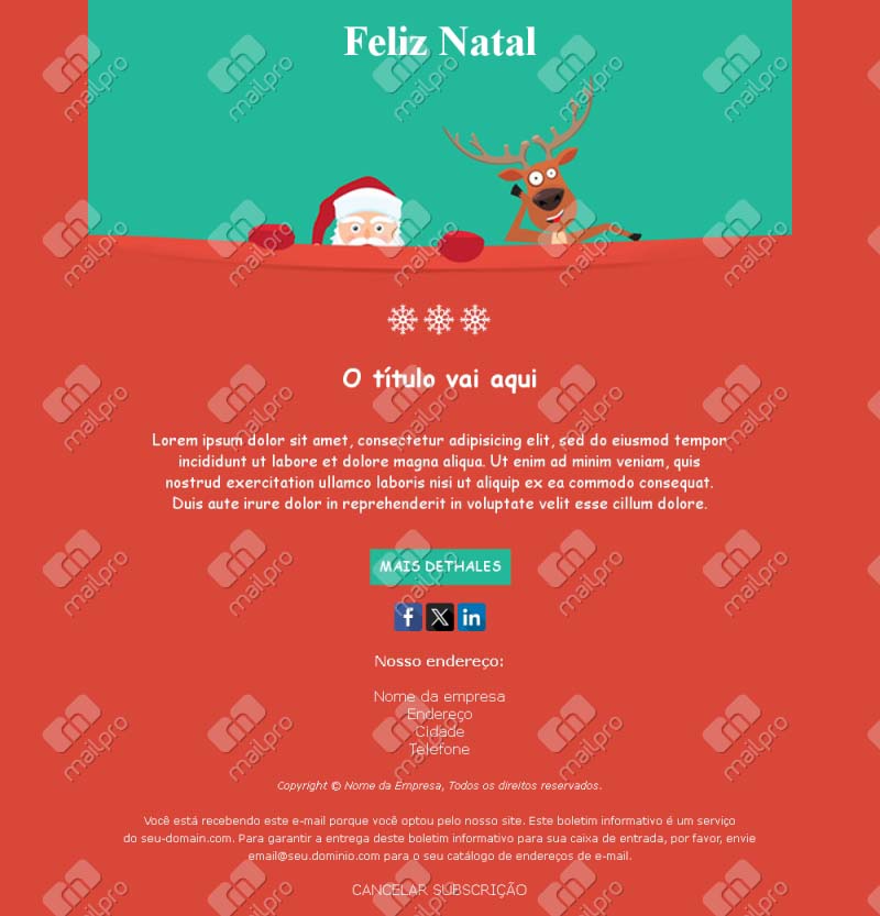 Boas Festas Modernas