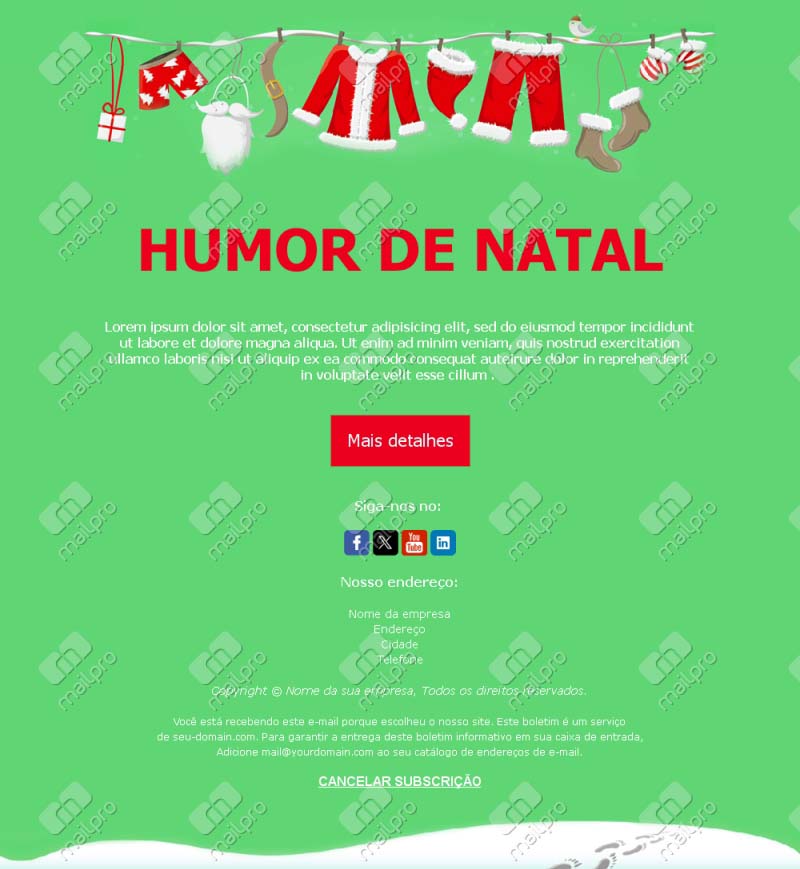 Natal Email Empresarial