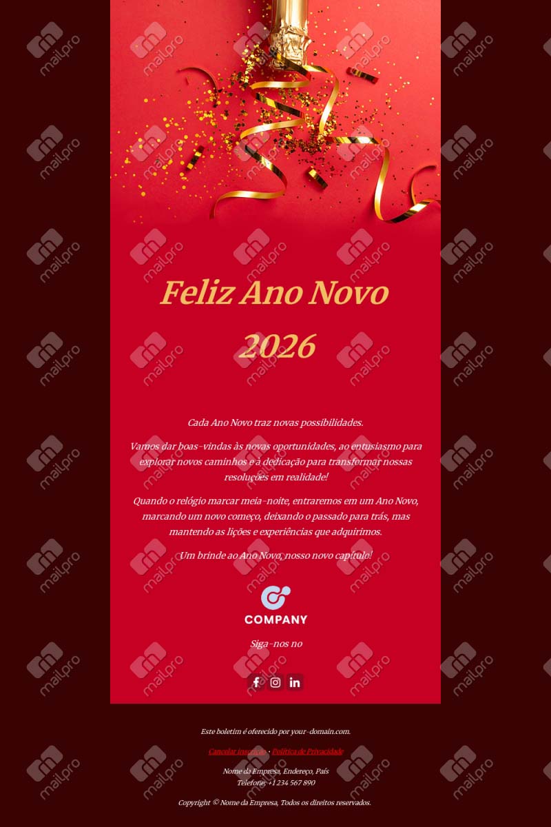 Email Saudações