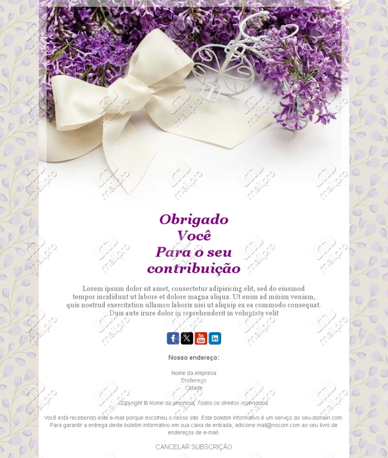 Obrigado ao Cliente Perfeito