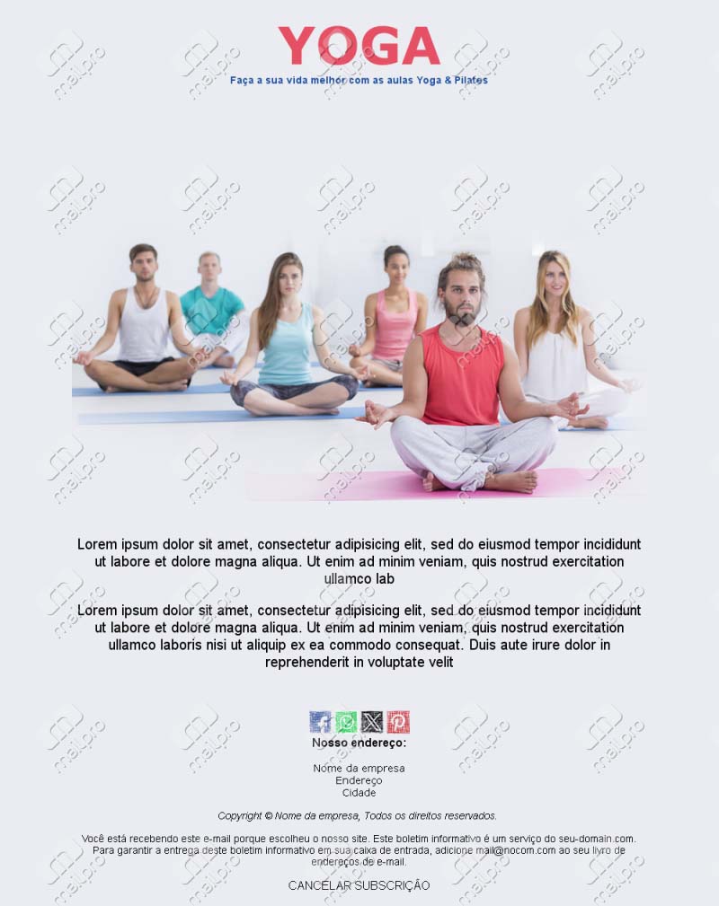 Yoga News e Convites