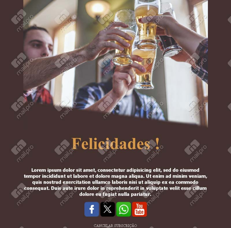 Séries de E-mails do Bar
