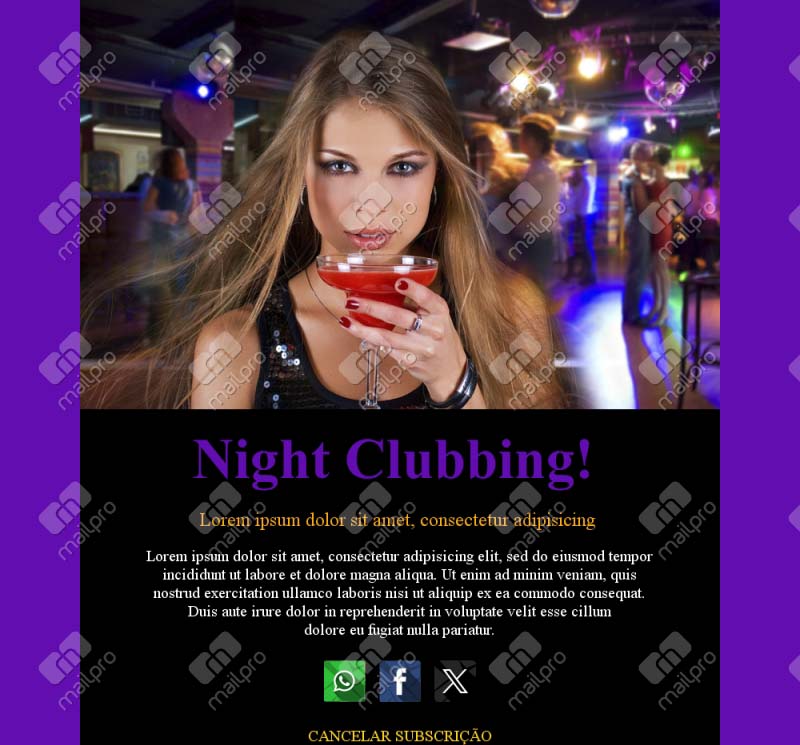 Bar Experience por E-mail