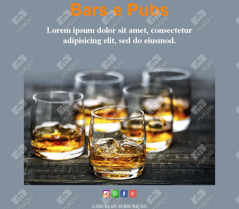Lançamentos e Combos do Bar