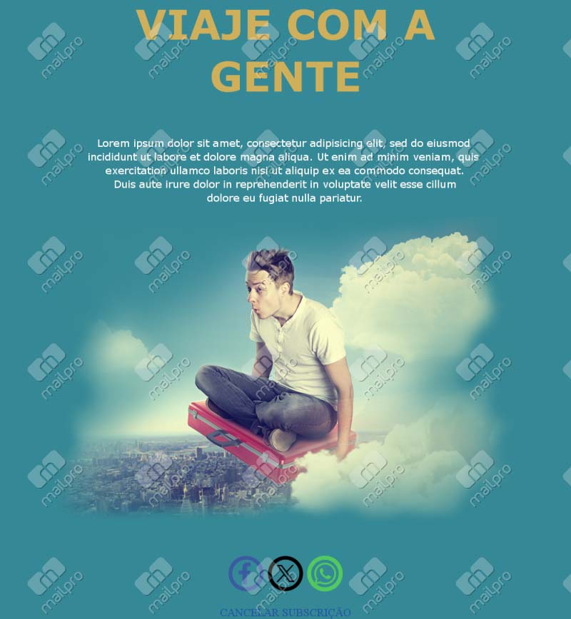 Viagens Personalizadas por E-mail