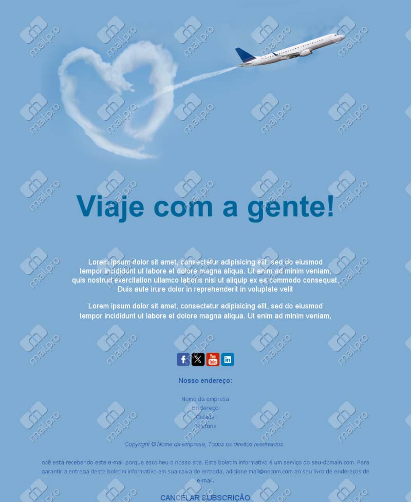 Top Destinos do Mês