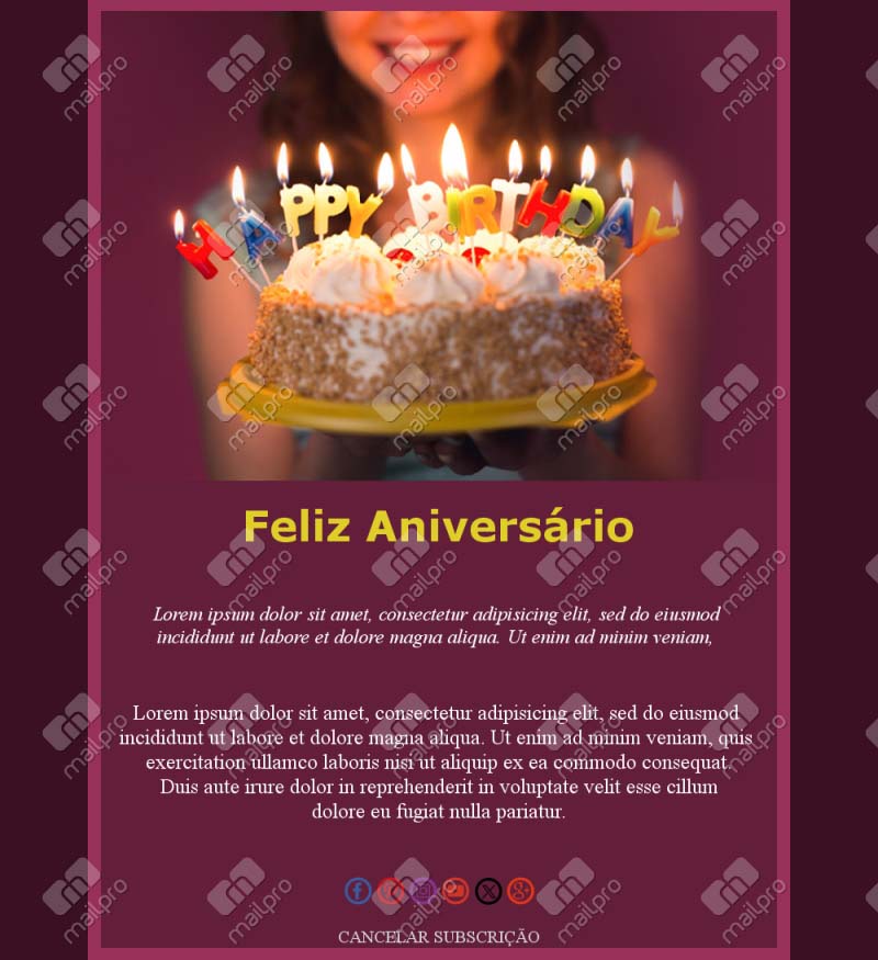 Aniversário & Fidelização