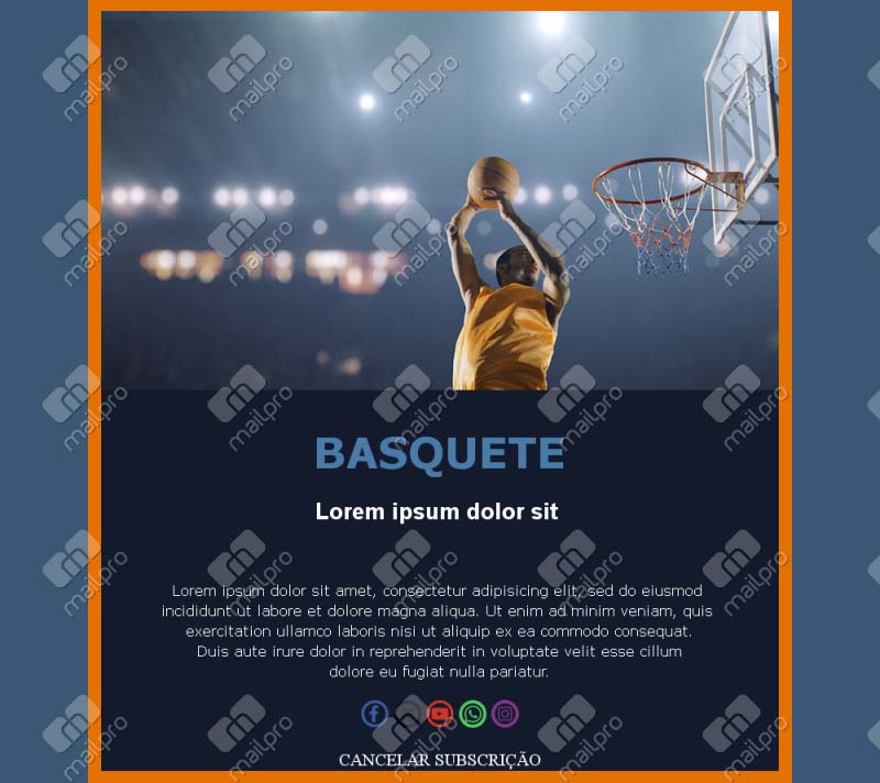 Email Basquete 