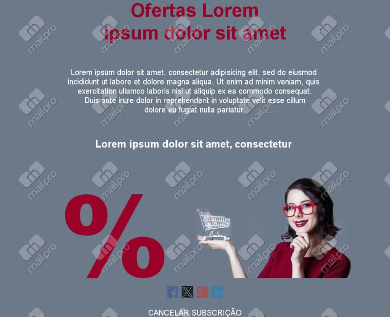 Email Campanha de Vendas