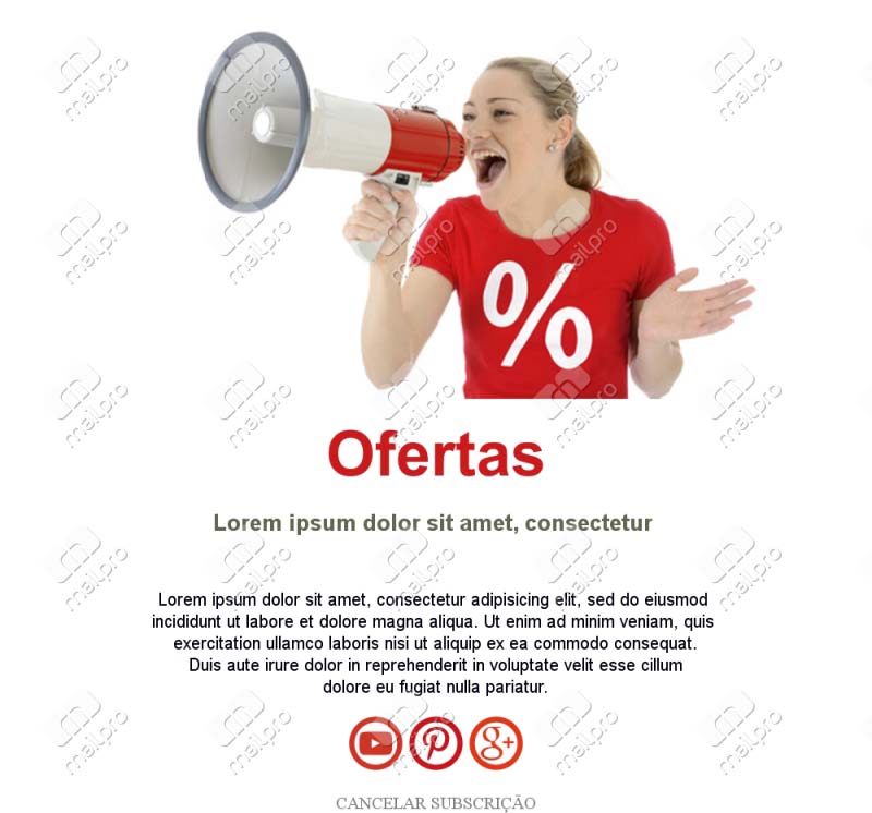 Email Ofertas Semanais