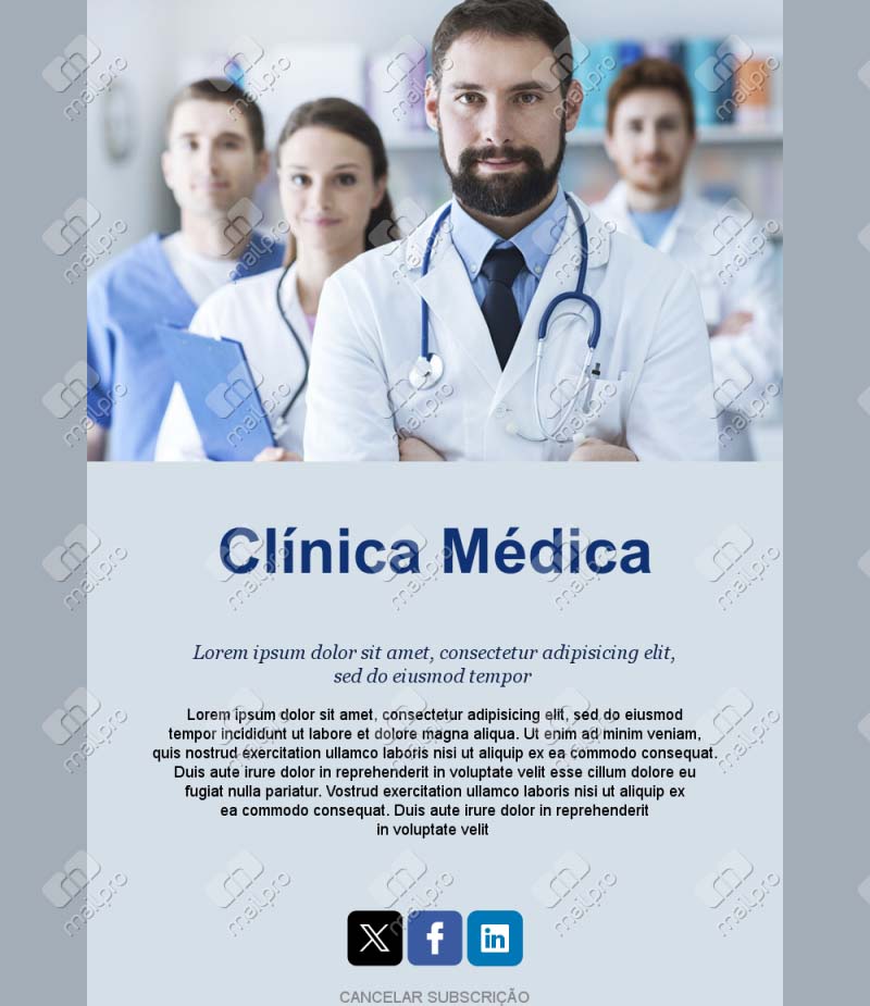Email Clínica Médica Portugal