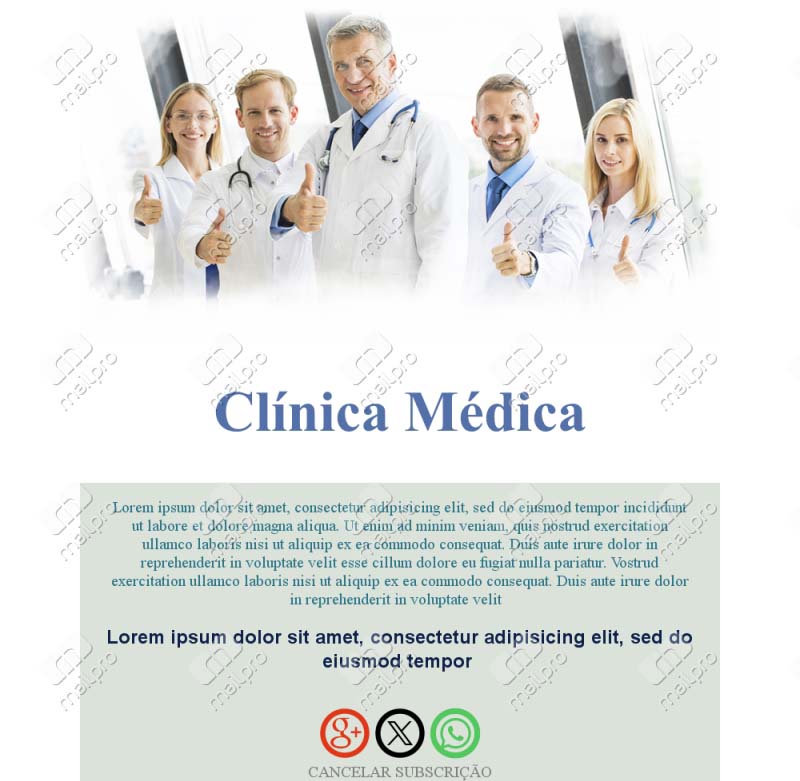 Email Clínica Saúde Familiar