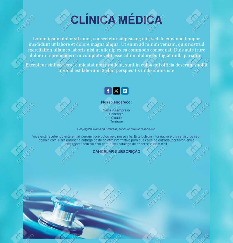 Email Clínica Portugal Saúde+
