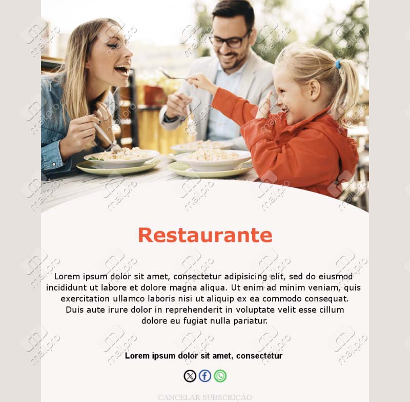 Entrega & Retirada Emails