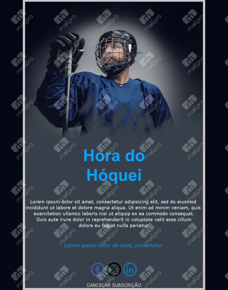 Email Hóquei Clube Portugal