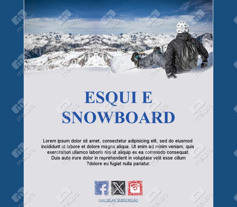 Pacotes Inverno e Atividades