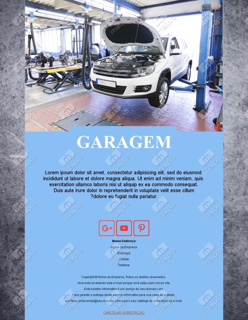 Car Garage Modern Layout