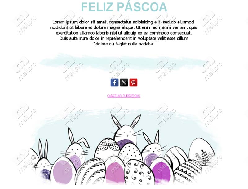 Desejos de Páscoa