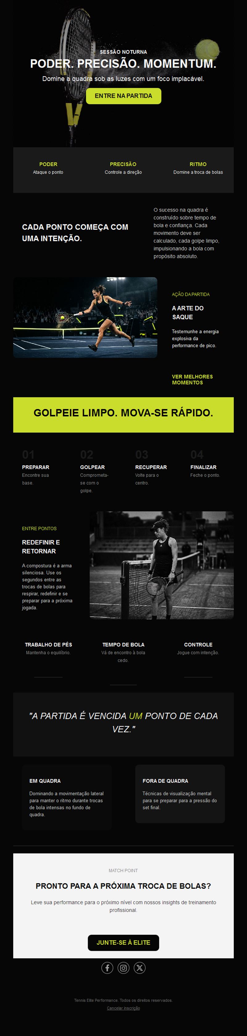 Exciting Tennis Match Templates
