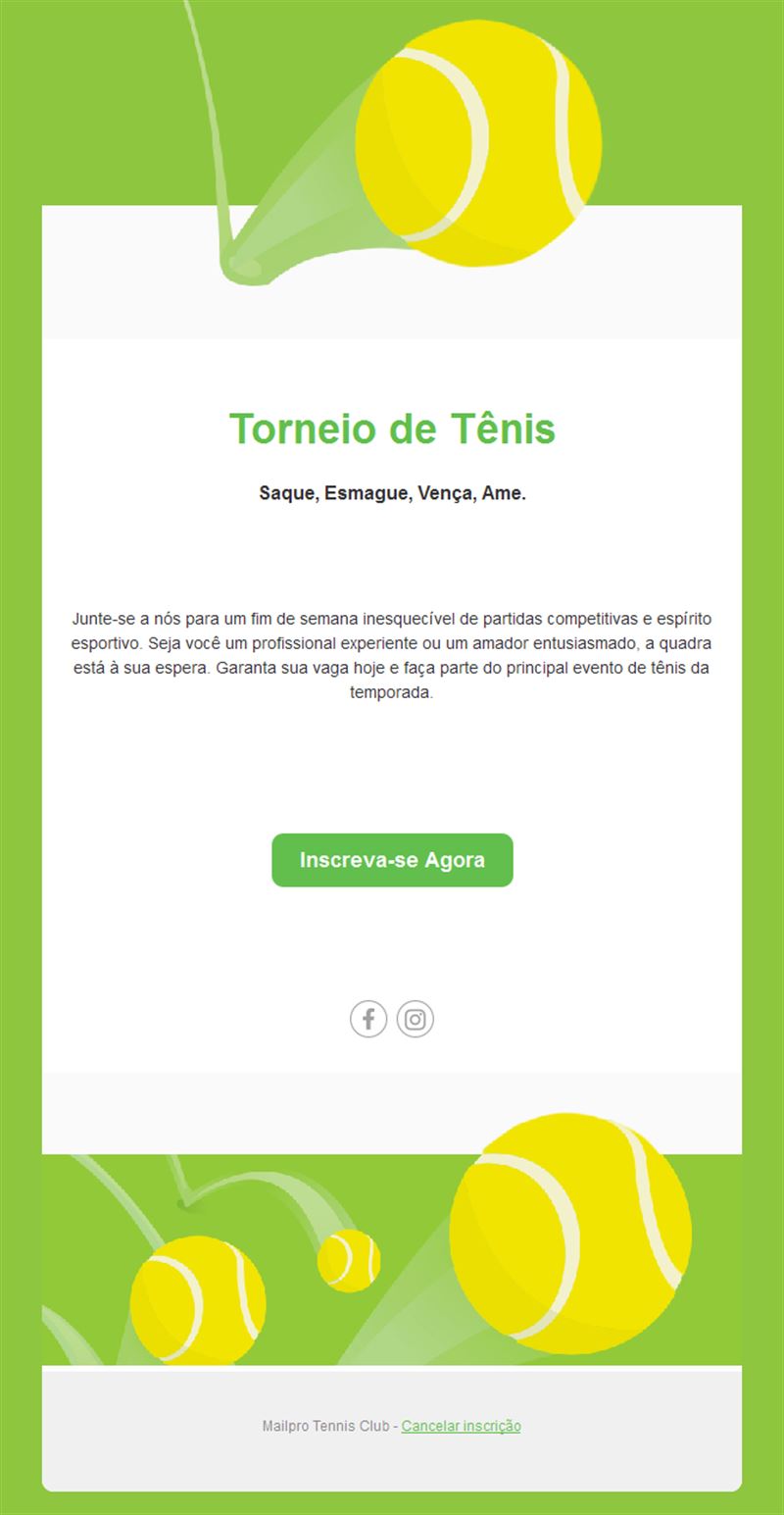 Exciting Tennis Match Templates