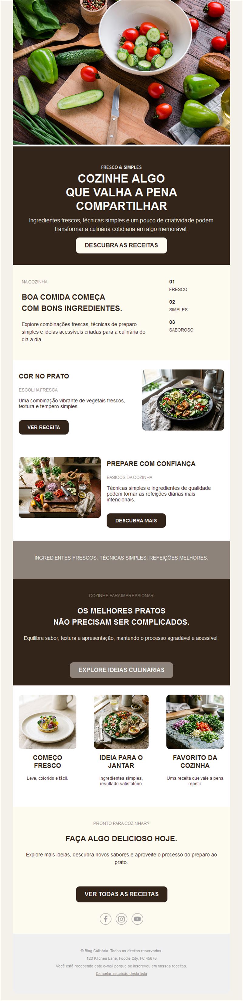 Delicious Cooking Recipe Templates