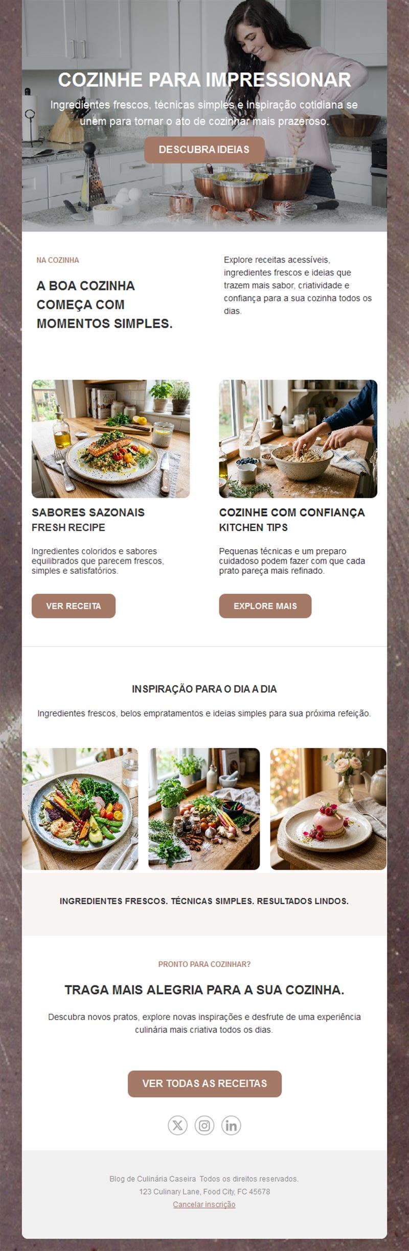 Delicious Cooking Recipe Templates
