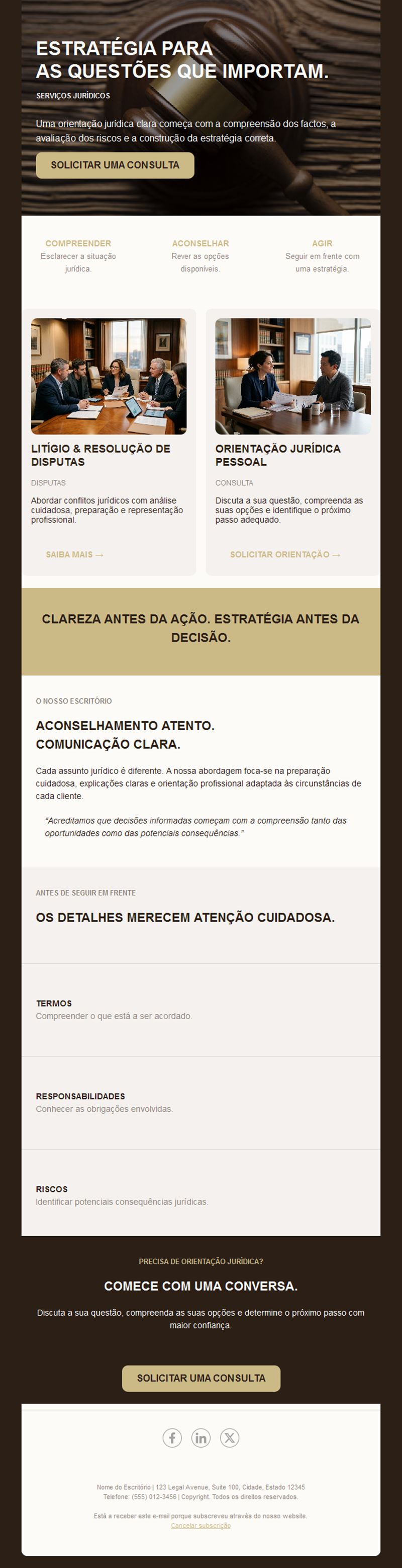 Professional Law Firm Templates