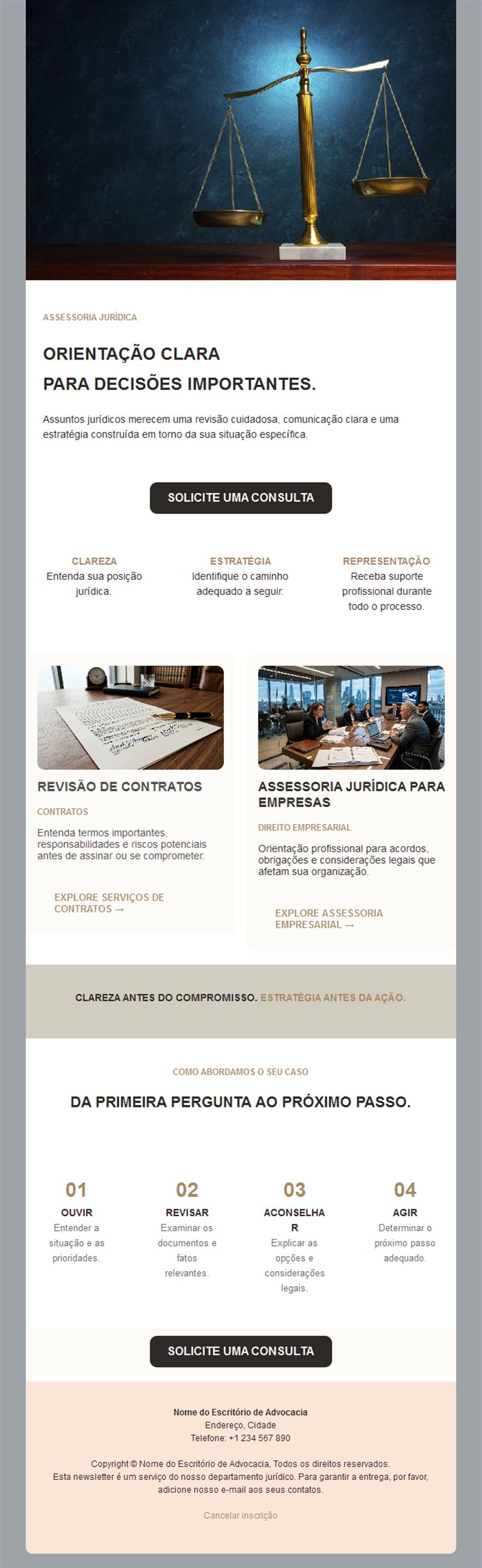 Professional Law Firm Templates
