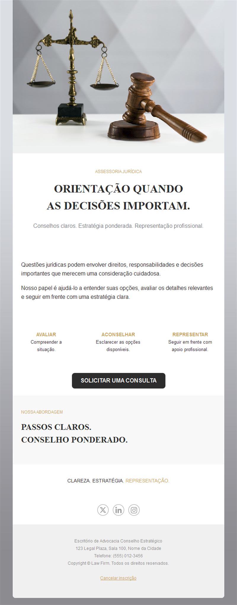 Professional Law Firm Templates