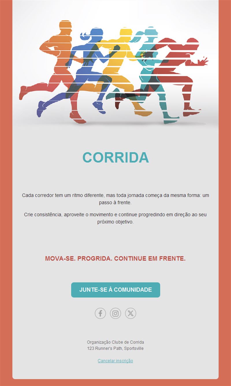 Energizing Running Event Templates