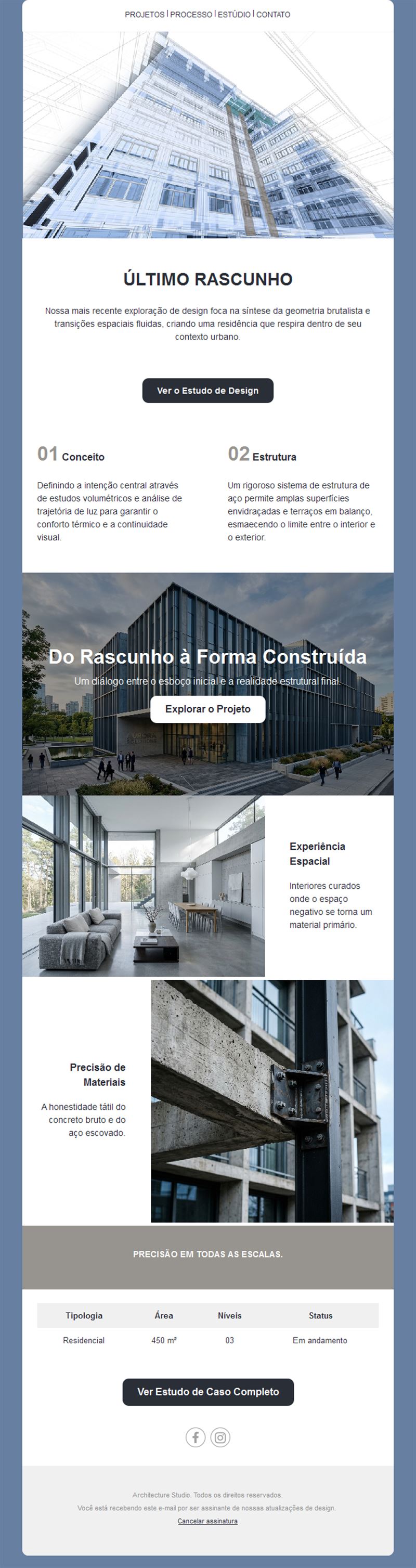 Elegant Architecture Email Templates