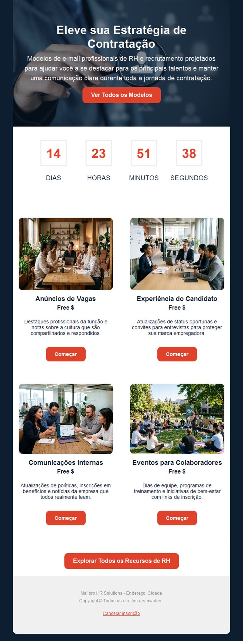 Dynamic HR Recruiting Templates