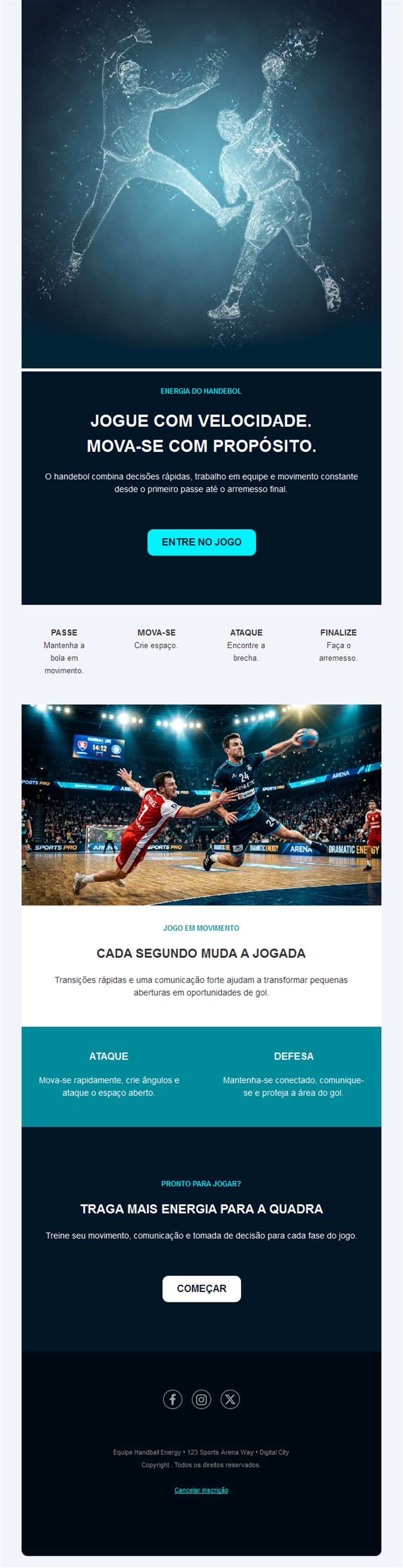 Handball Action